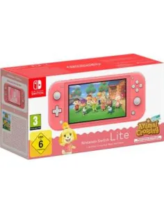 Switch lite Console Animal Crossing Coral
