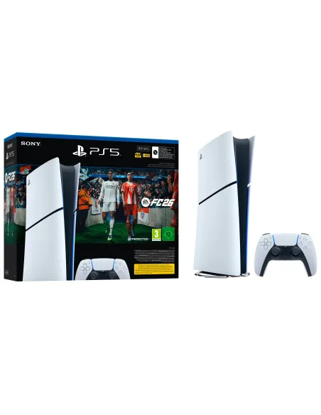 PS5 Console 825GB Digital Edition E Chassis White + FC 26 ITA