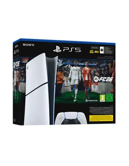 PS5 Console 825GB Digital Edition E Chassis White + FC 26 ITA