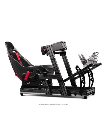 Next Level Racing F-GT Elite Aluminium Simulator Cockpit - Wheel Plate Edition