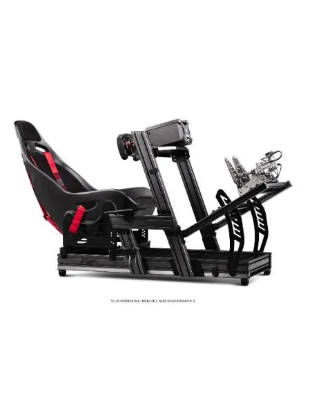 Next Level Racing F-GT Elite Aluminium Simulator Cockpit - Wheel Plate Edition