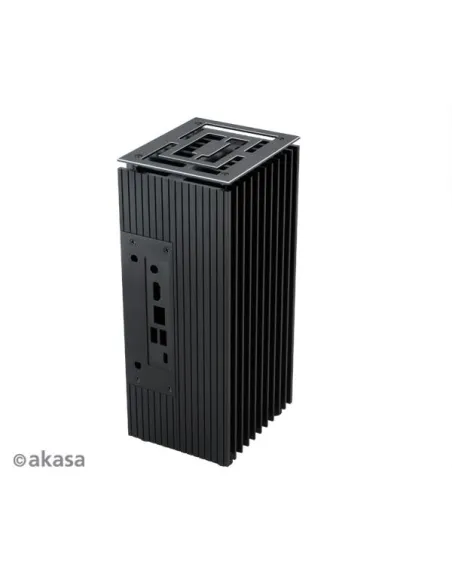 Akasa Turing Fanless UCFF-Gehäuse (Intel NUC), OEM - schwarz