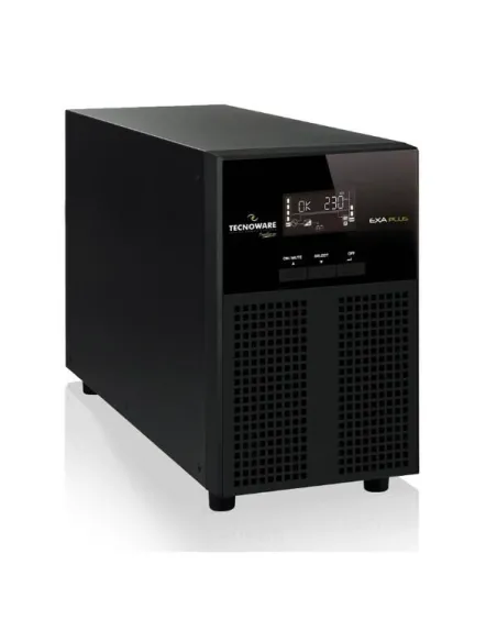 Tecnoware UPS Exa Plus e' un UPS a linea interattiva con una capacita' di 3000VA e 8 prese IEC.