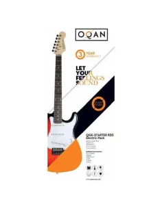 Chitarra e amplificatore Oqan 657003 QGE STARTER RDS Electric Pack