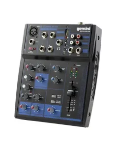 Mixer disc jockey Gemini GEM 05USB PROFESSIONAL Black