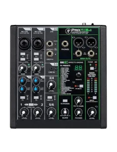 Mixer disc jockey Mackie PROFX6V3 PROFXV3 SERIES Black