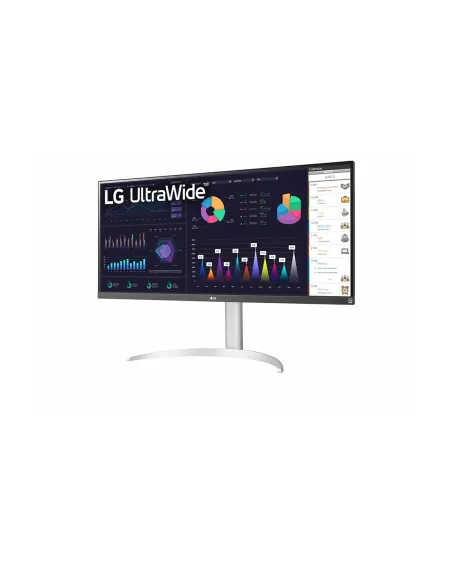 LG 34WQ650-W Monitor PC 86,4 cm (34") 2560 x 1080 Pixel WFHD LCD Argento, Bianco