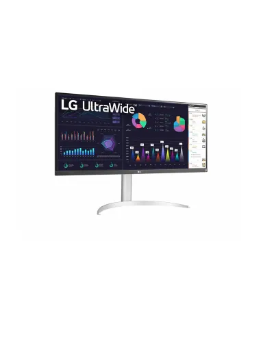 LG 34WQ650-W Monitor PC 86,4 cm (34") 2560 x 1080 Pixel WFHD LCD Argento, Bianco