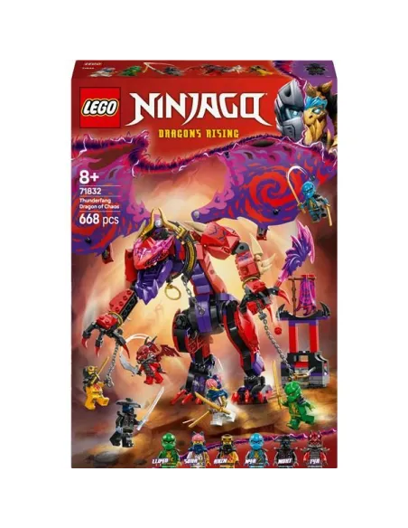 LEGO NINJAGO 71832 Thunderfang Dragon of Chaos