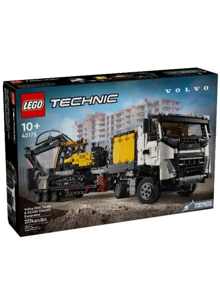 LEGO Technic 42175 Volvo FMX Truck & EC230 Electric Excavator