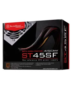 Silverstone ST45SF alimentatore per computer 450 W 20+4 pin ATX SFX Nero