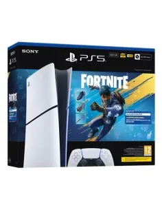 Sony PlayStation 5 Digital Edition - Fortnite Flowering Chaos Bundle 825 GB Wi-Fi Nero, Bianco