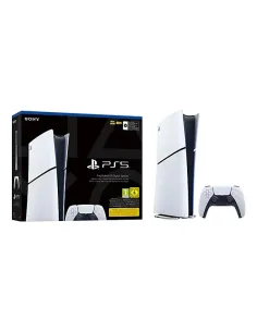 Sony PlayStation 5 Digital Edition 825 GB Wi-Fi Nero, Bianco