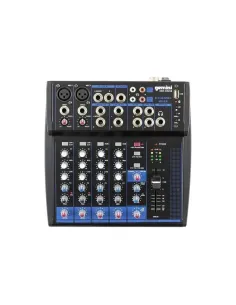 Gemini GEM-08USB mixer audio 8 canali Nero 2