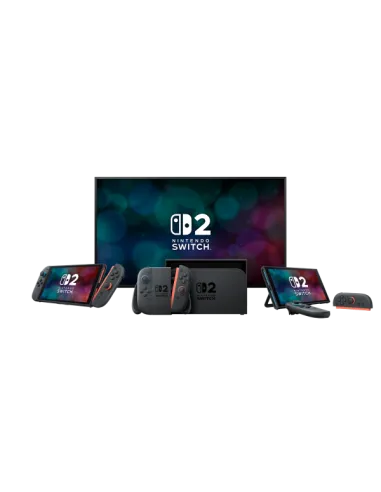 Switch 2 Console Black + Mario Kart World