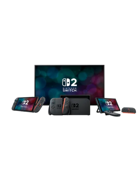 Switch 2 Console Black + Mario Kart World