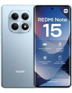 Xiaomi Redmi Note 15 6+128GB 6.77" NFC Glacier Blue DS EU