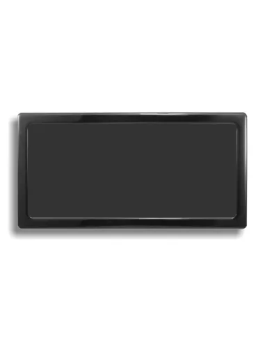 Demciflex Staubfilter für 280mm Radiatoren - schwarz/schwarz