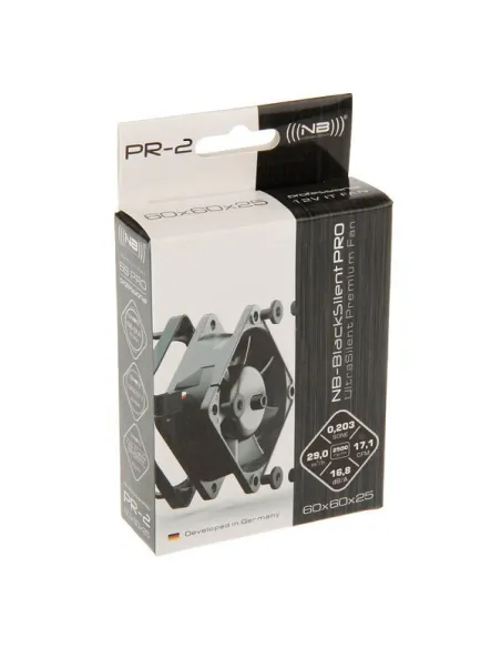 Noiseblocker BlackSilent Pro Fan PR-2 - 60mm