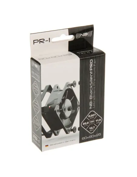 Noiseblocker BlackSilent Pro Fan PR-1 - 60mm