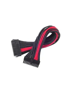 SilverStone ATX 24-Pin-Kabel, 300mm - schwarz/rot
