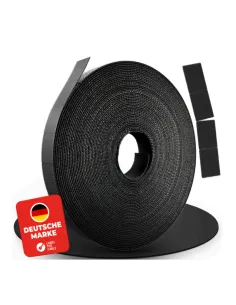 Label-the-cable LTC 1410-10 fascetta Kit gestione cavi Nero