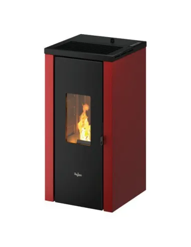 Stufa pellet Pegaso 7024042 VERA 7 UP T2 Red