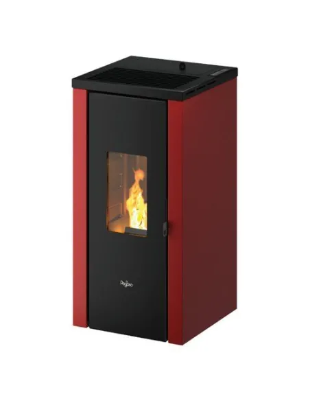 Stufa pellet Pegaso 7024042 VERA 7 UP T2 Red
