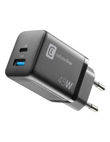 Cellularline MULTIPOWER MICRO 45W Caricabatterie da rete veloce
