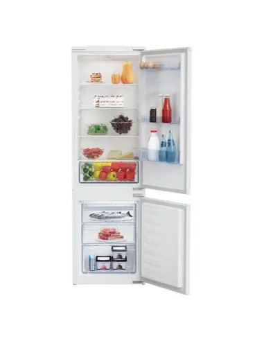 Beko BCSA285K4SN frigorifero con congelatore Da incasso 271 L Bianco