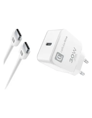 Cellularline USB-C CHARGER KIT USB-C 30W USB-C Charger Kit 30W –