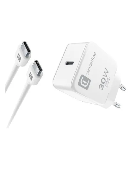 Cellularline USB-C CHARGER KIT USB-C 30W USB-C Charger Kit 30W –