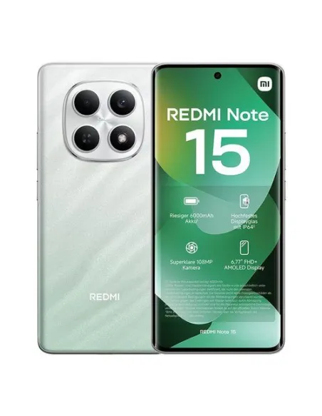 Xiaomi Redmi Note 15 17,2 cm (6.77") 8 GB 256 GB 6000 mAh Verde