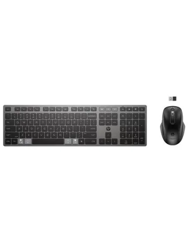 HP Combinazione di tastiera e mouse wireless ricaricabili