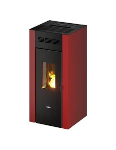 Stufa pellet Pegaso 7022002 ELANE 9.0 Rosso