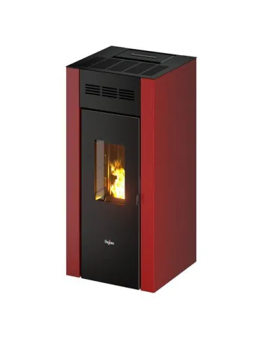 Stufa pellet Pegaso 7022002 ELANE 9.0 Rosso