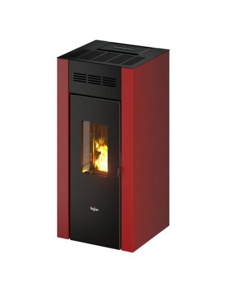 Stufa pellet Pegaso 7022002 ELANE 9.0 Rosso
