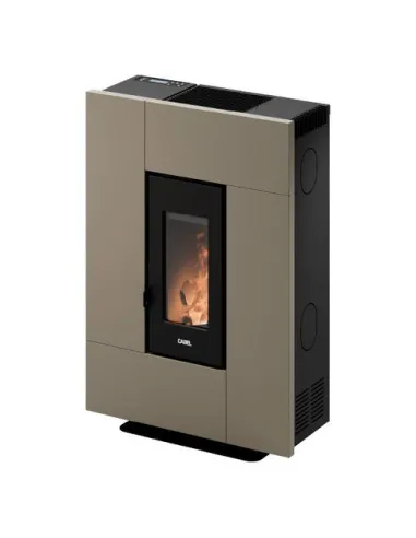Stufa pellet Cadel 7025076 GRACE 7 T2 Light bronze