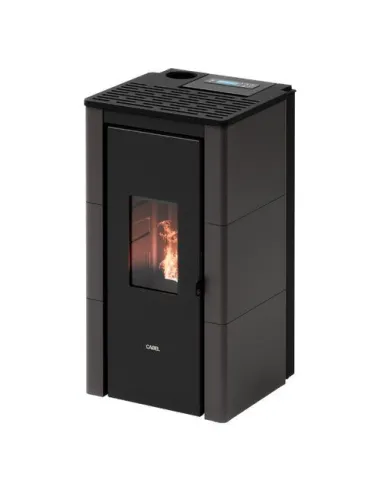 Stufa pellet Cadel 7025041 CRISTAL 7 UP T2 Antracite
