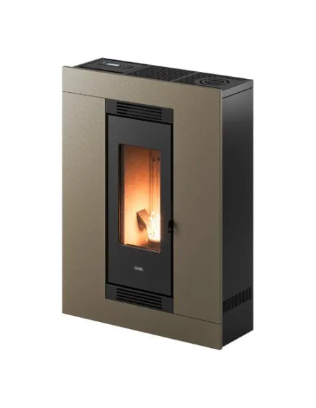 Stufa pellet Cadel 7023041 LUCE PLUS 9 Light bronze