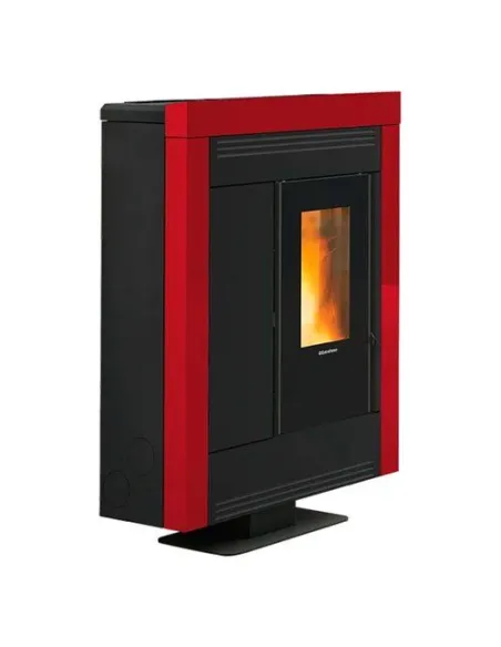 Stufa pellet Extraflame 1293951 SOUVENIR PLUS STEEL 5.0 Bordeaux