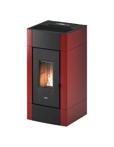 Stufa pellet Cadel 7025034 CRISTAL 9 T1 Bordeaux