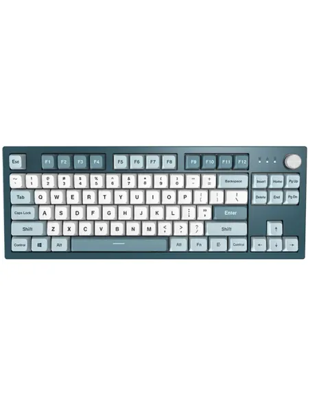 Montech MKey TKL tastiera Gaming USB Grigio scuro, Azzurro, Bianco