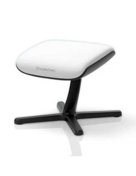 noblechairs NBL-FR-PU-WED poggiapiede da scrivania Bianco
