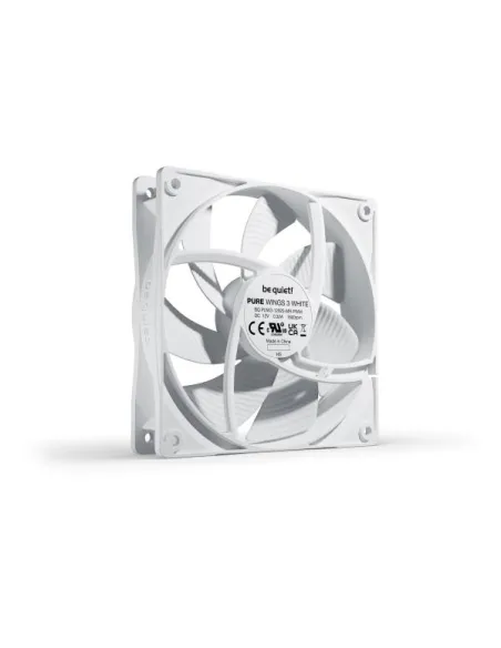 be quiet! Pure Wings 3 120mm PWM White Case per computer Ventilatore