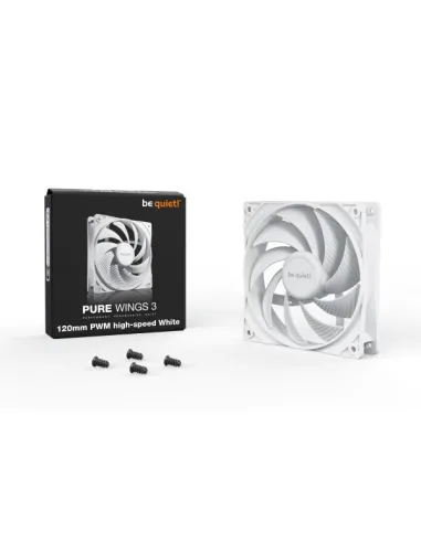 be quiet! Pure Wings 3 120mm PWM high-speed White Case per computer