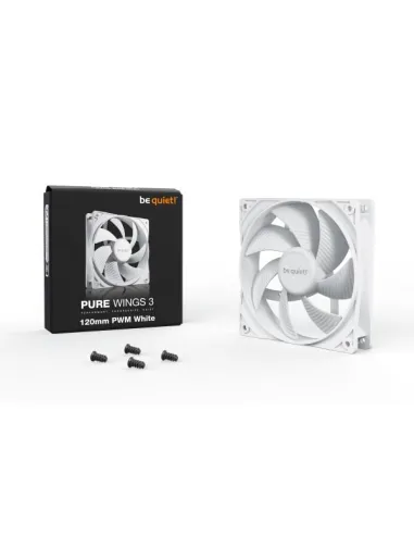 be quiet! Pure Wings 3 120mm PWM White Case per computer Ventilatore