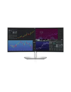 DELL UltraSharp U3824DW Monitor PC 95,2 cm (37.5") 3840 x 1600 Pixel Wide Quad HD+ LCD Nero, Argento 2