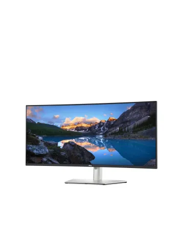 DELL UltraSharp U3824DW Monitor PC 95,2 cm (37.5") 3840 x 1600 Pixel Wide Quad HD+ LCD Nero, Argento
