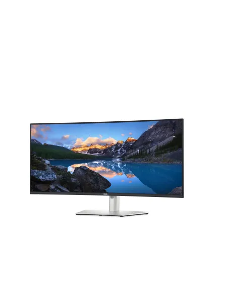 DELL UltraSharp U3824DW Monitor PC 95,2 cm (37.5") 3840 x 1600 Pixel Wide Quad HD+ LCD Nero, Argento